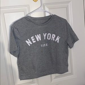 ny crop top